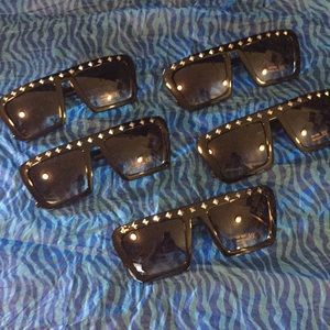 Black studded sunglasses